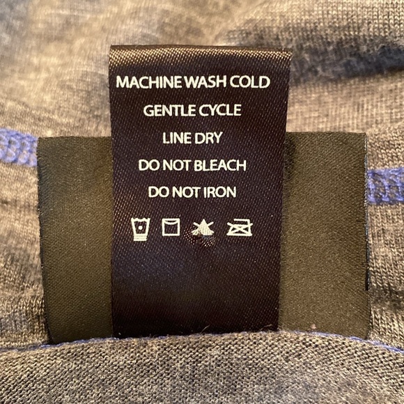 Wool L/S Half Zip Scranton/Wilkes-Barre RailRiders Top Sweater Blue Gray XXL - Picture 11 of 11